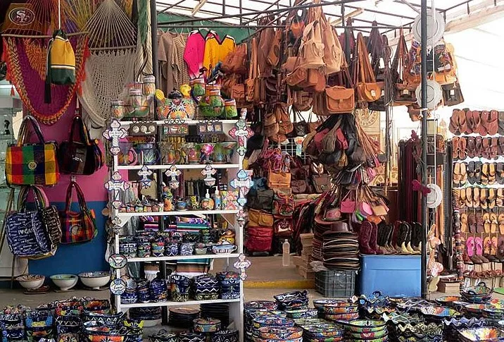 Mercado 28 Market Stall in Cancun
