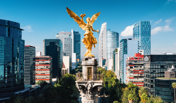 Statue in Mexico City