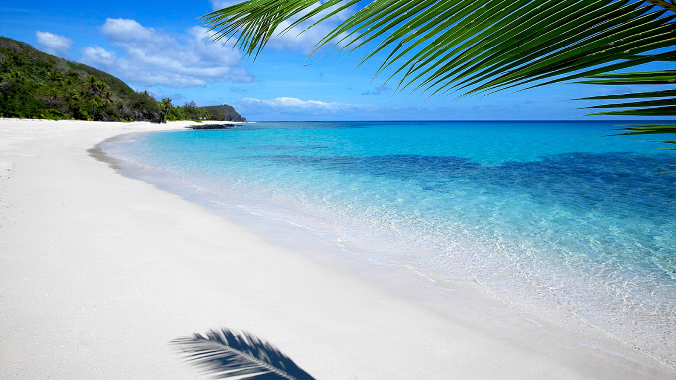 Stunning image of a beach in Fiji